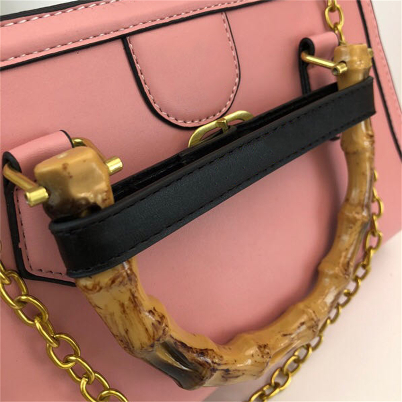 Designer Bamboo Handbag for women Brand Bag with Handles Chain Fashion Shoulder Bags Top Quality Handbags Ruan8219