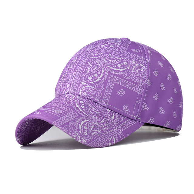 2023 Nieuwe vintage honkbal cap Unisex paisley print vrouwen kleurrijke y2k zonnebrandcrème sporthoed katoenen vader hoeden