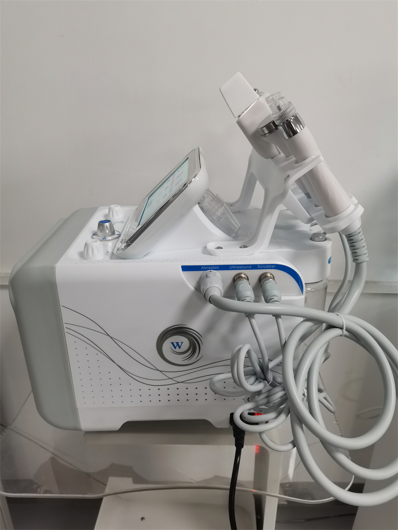 Hydro Dermabrasion Machine Facial Hydra Microdermabrasion Hydrermabrasie 6 in 1 zuurstof Jet Water Peeling Salon Beauty Equipment