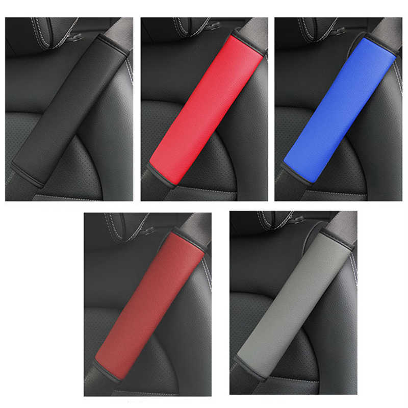 Nueva funda para cinturón de seguridad de coche, fundas universales transpirables para cinturón de seguridad de coche, Protector de cojín, cinturones de seguridad, protección para hombros