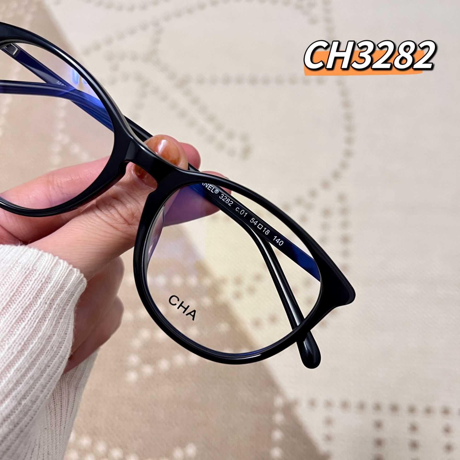 High quality fashionable sunglasses 10% OFF Luxury Designer New Men's and Women's Sunglasses 20% Off Plain Face Glasses Mirror Round Frame Dark Net Red Eye