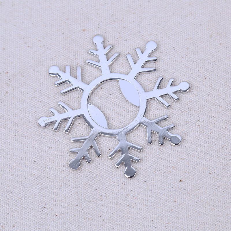 Silver Snowflake Bottle Openers Winter Party Gift Bridal Shower Wedding Favors Event Giveways dh874