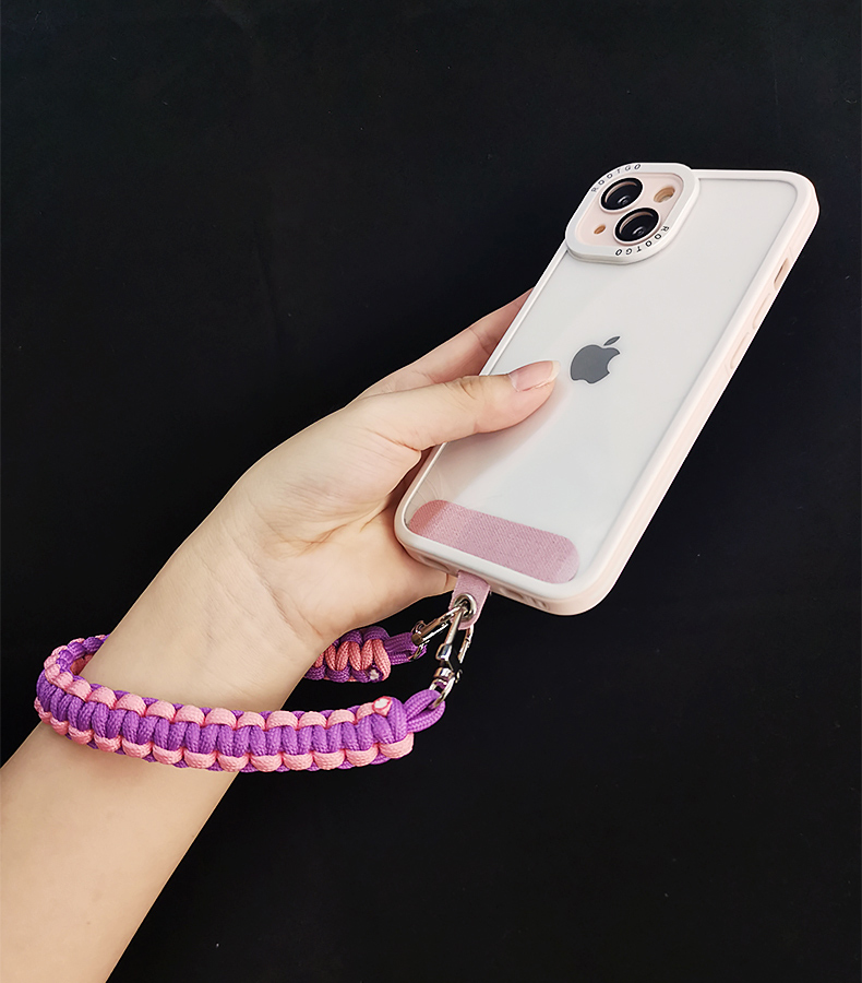 Accessori cinturini cellulare Guarnizione toppa cordino super resistente telefono cellulare Linguette cordino a scatto con clip in PE flessibile durevole universale