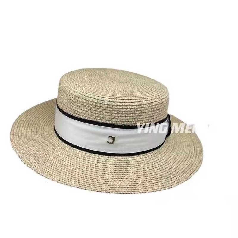 Breda randen hattar hink designer ren sommarutflykt strand sol skuggning gräs platt topp brittisk liten färsk objh