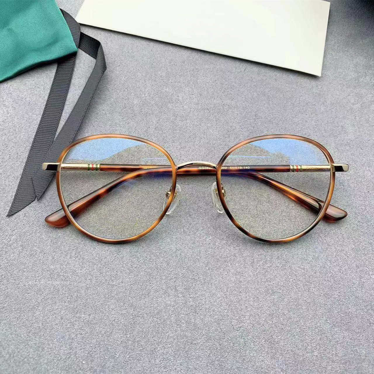 Lunettes de soleil designer 10% de réduction sur le concepteur de luxe Nouveau homme de soleil pour hommes et femmes 20% sur le cadre rond GG0896OA Cercle de Windsor à la recherche d'une texture forte mince