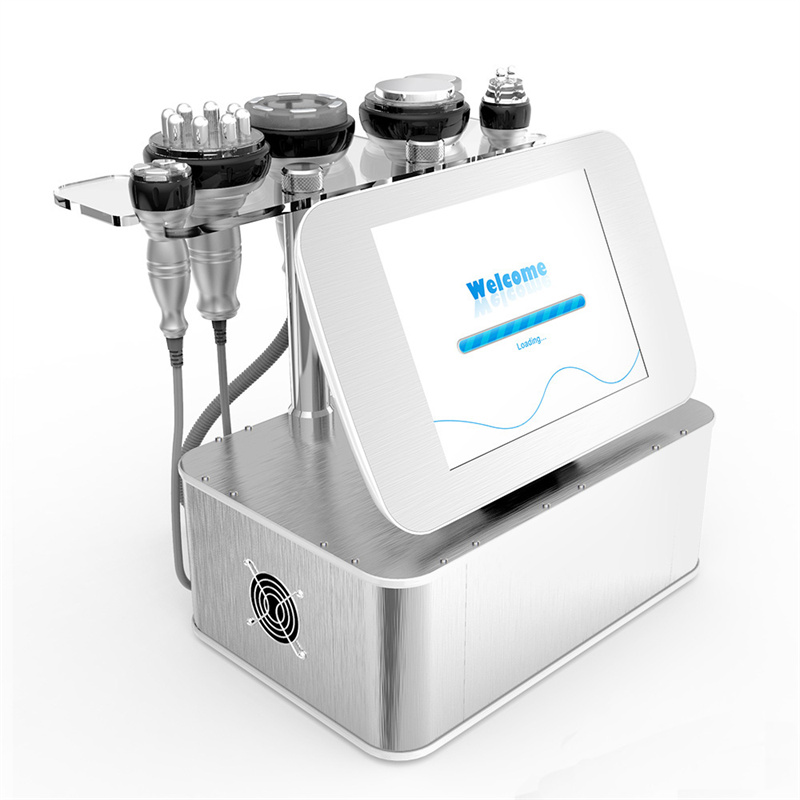 6 in 1 attrezzatura sottile portatile 2 0 cavitazione ultrasonica radiofrequenza bipolare quadrupolo multipolare Pon macchina la cura della pelle