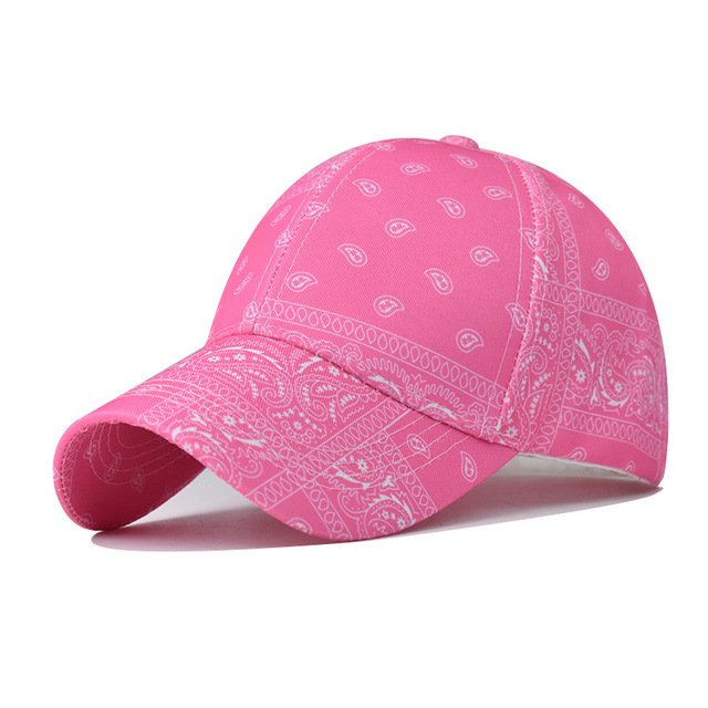 2023 Nieuwe vintage honkbal cap Unisex paisley print vrouwen kleurrijke y2k zonnebrandcrème sporthoed katoenen vader hoeden