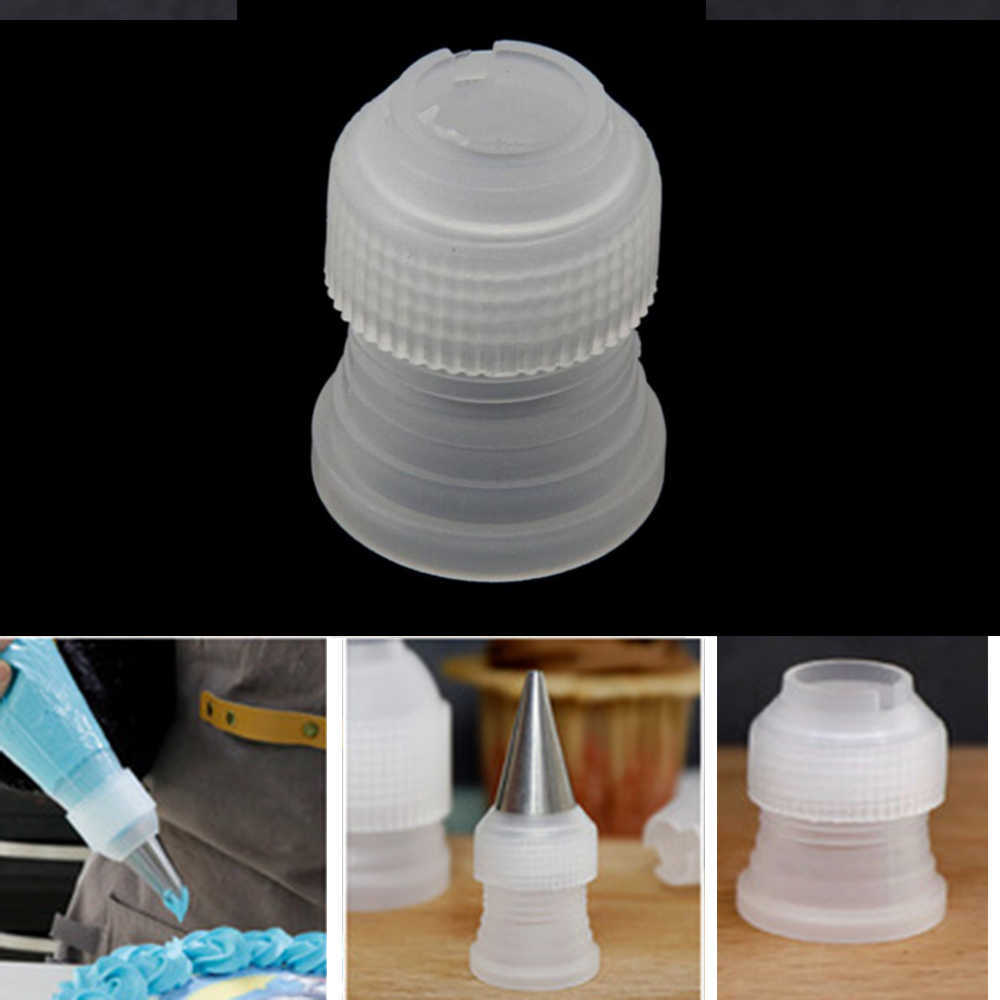 NIEUW 1/5/Plastic Decoreren Mondconverter Adapter Zonnetjes Passtips Uitschakelmondstuk Sets Cake Decoration Tools