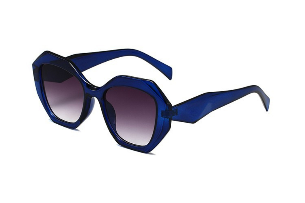 Novos óculos de sol quadrados de polígono de moda feminino gradiente de luxo gradiente sexy óculos de sol feminino clássico black tons de óculos uv400 gafas 16