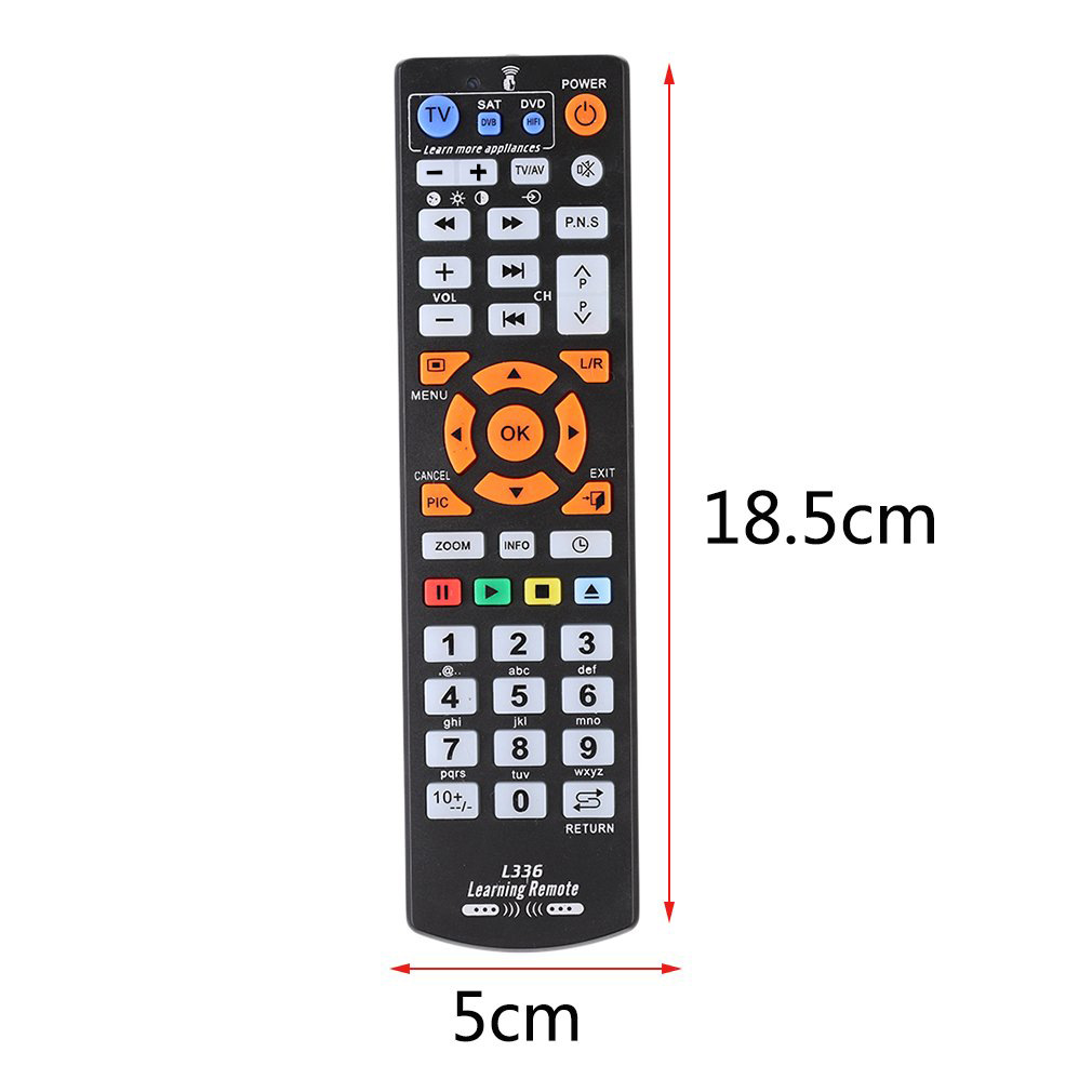 L336 Controller universale wireless l'apprendimento dell'inglese tutto in uno TV CBL DVD SAT