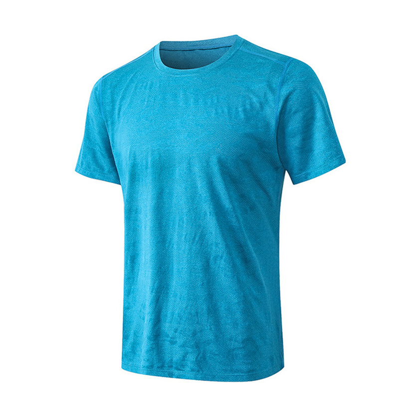 LL Casual Camo Quick Dry Clothes Men'S Sport Top Summer Short Sleeve Running Training High Elastic T-Shirt Spot