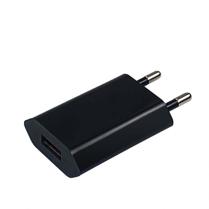 Mobile Phone 5V 1A 5W US Plug Single Port Cube Travel USB Charger Adapter USB Wall Charger Block for Apple Samsung