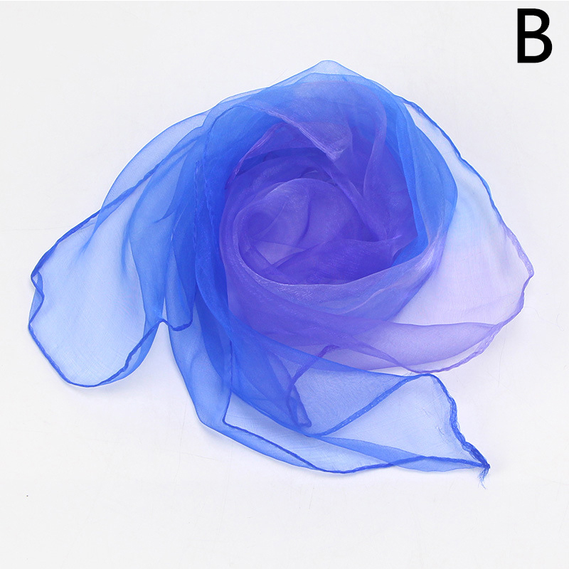 Nouveau femmes Organza mousseline de soie soie carré écharpe cou foulards dames cheveux écharpe solide femme mousseline de soie foulard châle accessoire cadeau