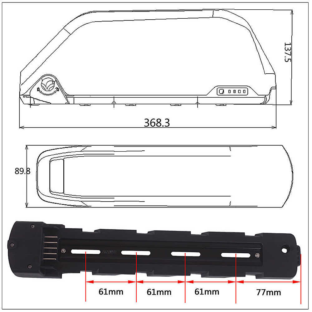 Hailong 1-2 Max 36v 28ah 48v 20ah Batteries De Vélo 18650 Cellules Samsung Polly Dp-9 Batterie De Vélo Électrique Pour Moteur 250w-1000w