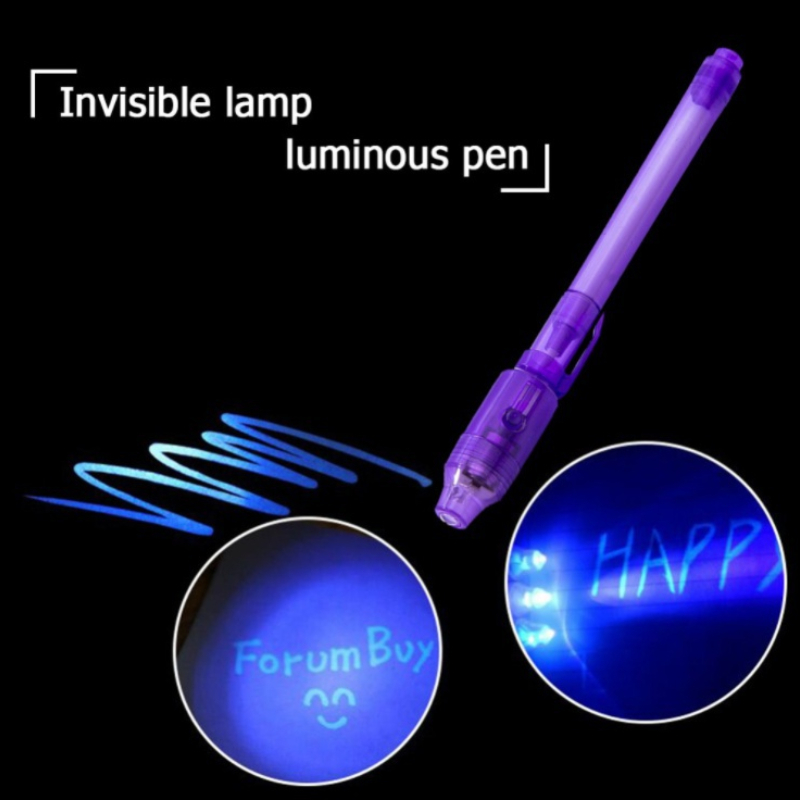 Höjare lysande ljus osynlig bläck penna highlighter ritning hemlig inlärning magi för barn fest gynnar idéer gåvor nyhet leksak 230503