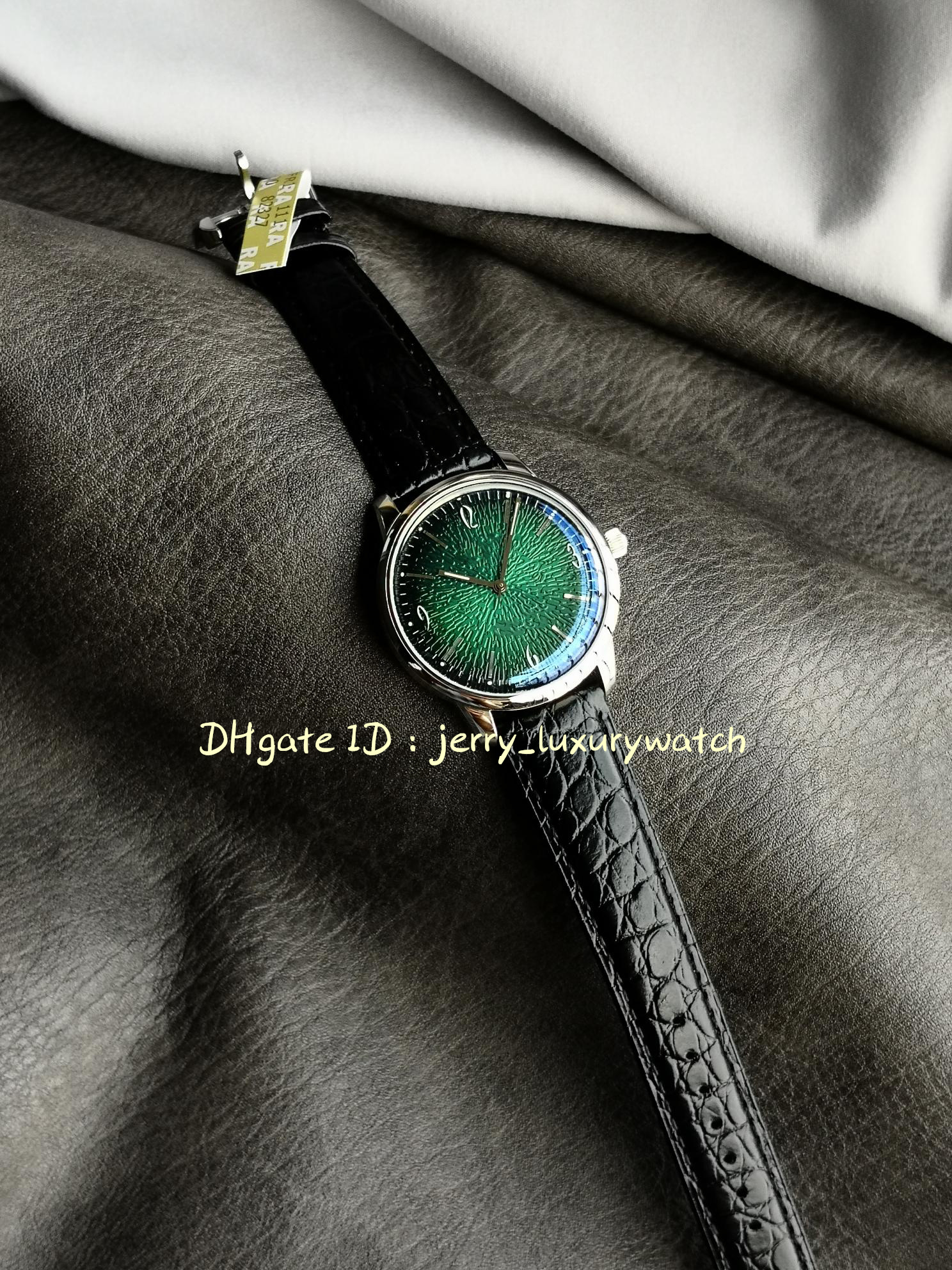 YL 1-39-52 Vintage Lüks Erkekler Saati Cal.39-52 Özel Tam Otomatik Mekanik Hareket, 39mm, Süper Glow-in-Love, Buzağı Dikiş