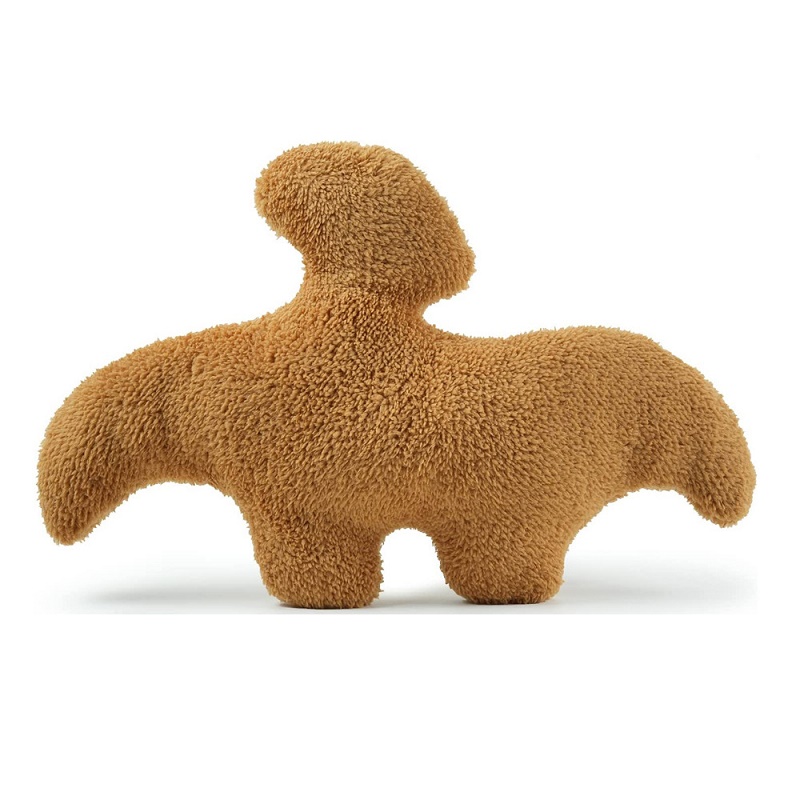 Factory Groothandel 5 stijlen van Dino Chicken Nugget Plush Toys Cartoon Games rond dieren Kindercadeaus