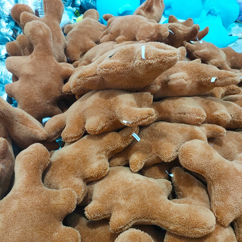 Usine en gros 5 styles de Dino poulet Nugget jouets en peluche jeux de dessin animé entourant les animaux cadeaux pour enfants