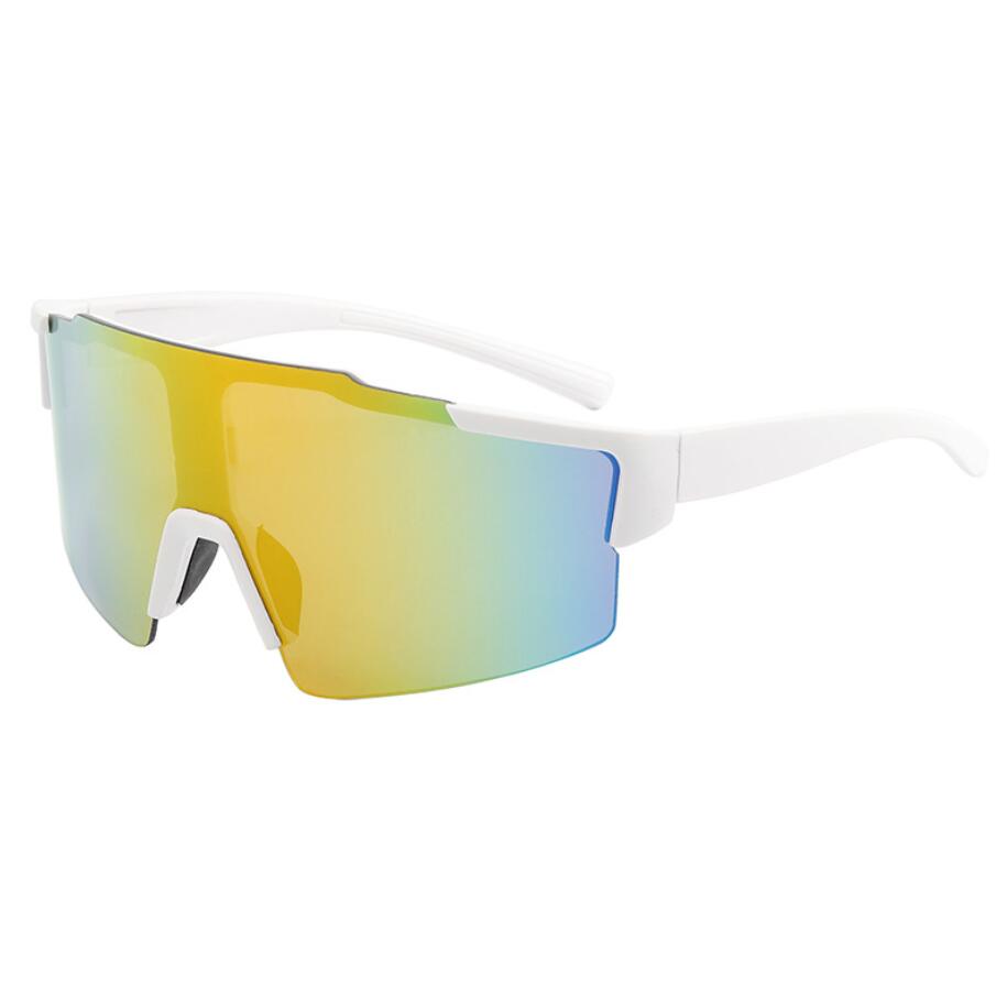 Lunettes de soleil d'équitation, résistantes au vent, pour moto, sport de plein air, polarisées UV, à la mode, cyclisme