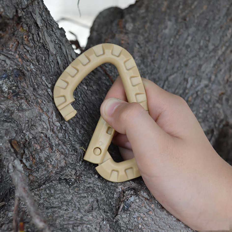 CARABINERS MARABINER DO FILHO DO SACO DE MOLINHAÇÃO ULTRA LUZ DO MULINHAING CAYCHAIN ​​OUTRO