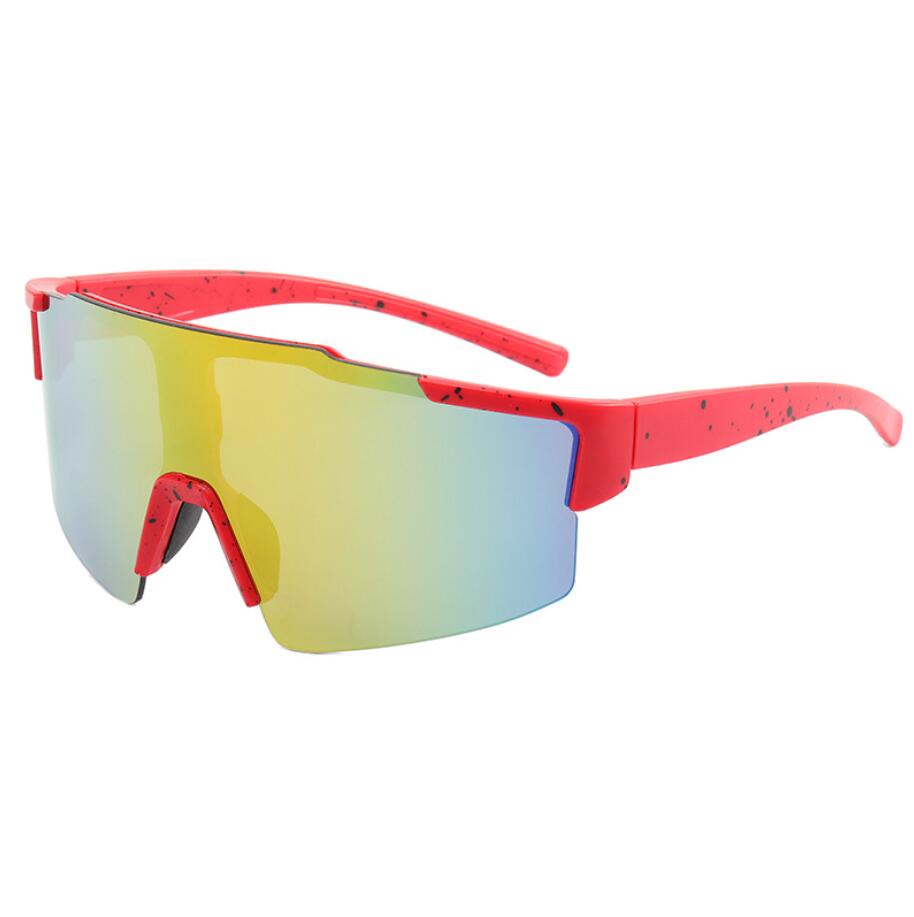 Lunettes de soleil d'équitation, résistantes au vent, pour moto, sport de plein air, polarisées UV, à la mode, cyclisme