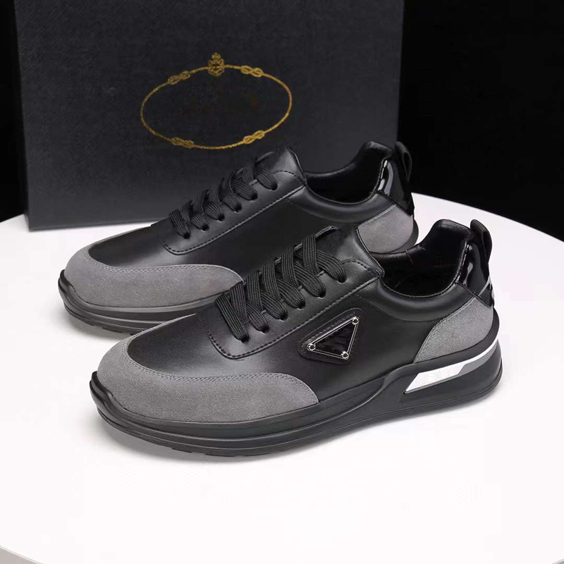 Fashion Mens Dress Shoes FLY BLOCK Onyx Resin Thick Bottoms Running Sneakers Italy Classic Low Top Elastic Band Leather Breathable Simple Casual Trainers Box EU 38-45