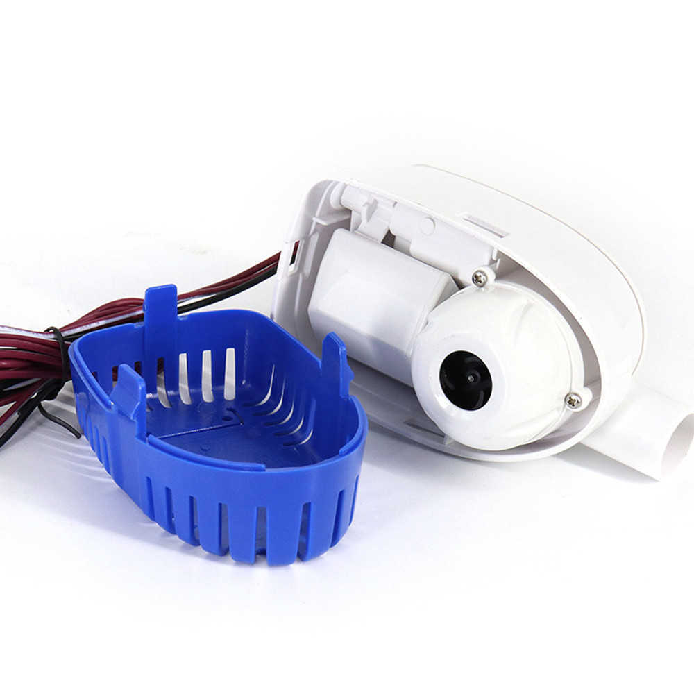 Neu Neue 12V 24V 750GPH 1100GPH Automatische Pumpe Marine Elektrische Ozean Pumpe Externe Pumpe