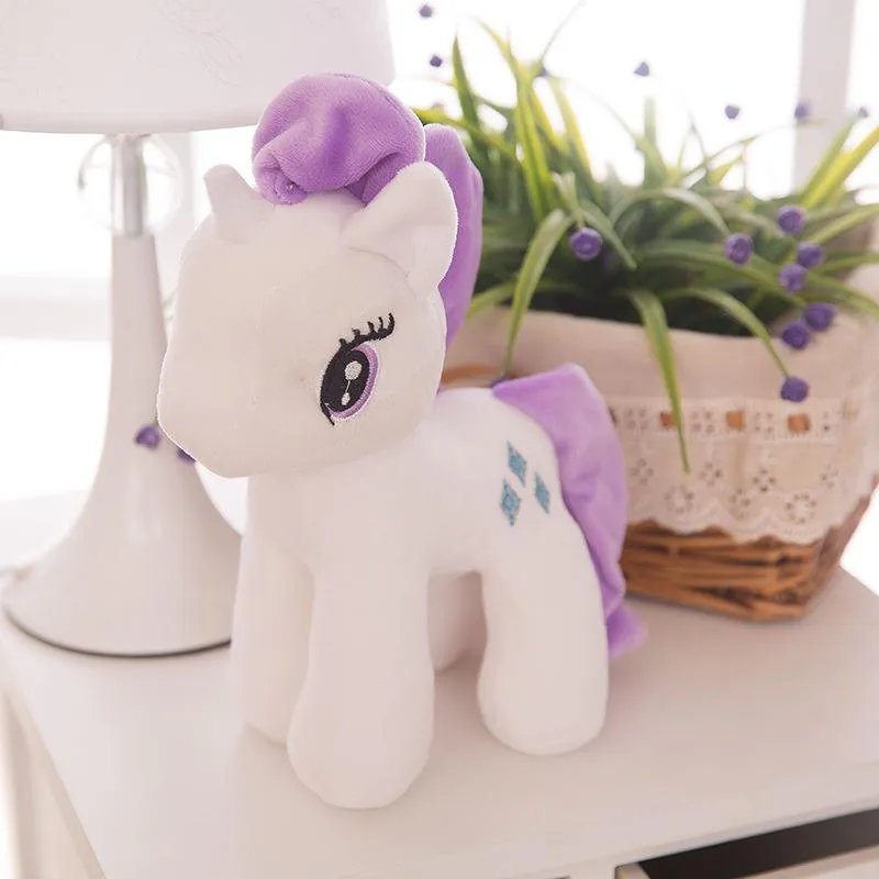 Unicorn Clush Plush Toy 25 см, моя коллекция игрушек в качестве рождественского подарка для Ponies Spike for Kids