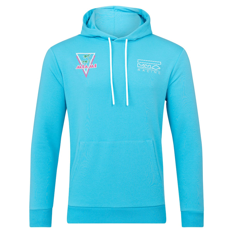 F1 Team Edition Blue Hoodie 2023 Formula 1 Męska moda damska swobodna bluza z kapturem Spring Autumn Ogabersie Bluzy Pullover