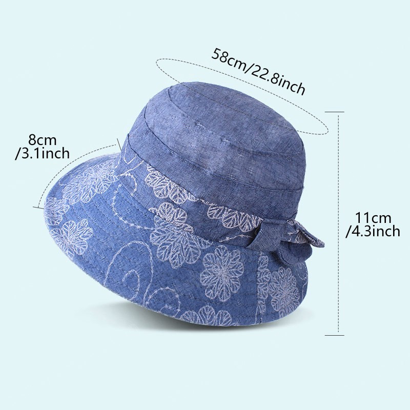 Letni oddychający kubełko słoneczny kapelusz SŁUKALNY KAŁKA DUŻA BRIM Outdoor Travel Travel Beach Suncreen Hat Cap