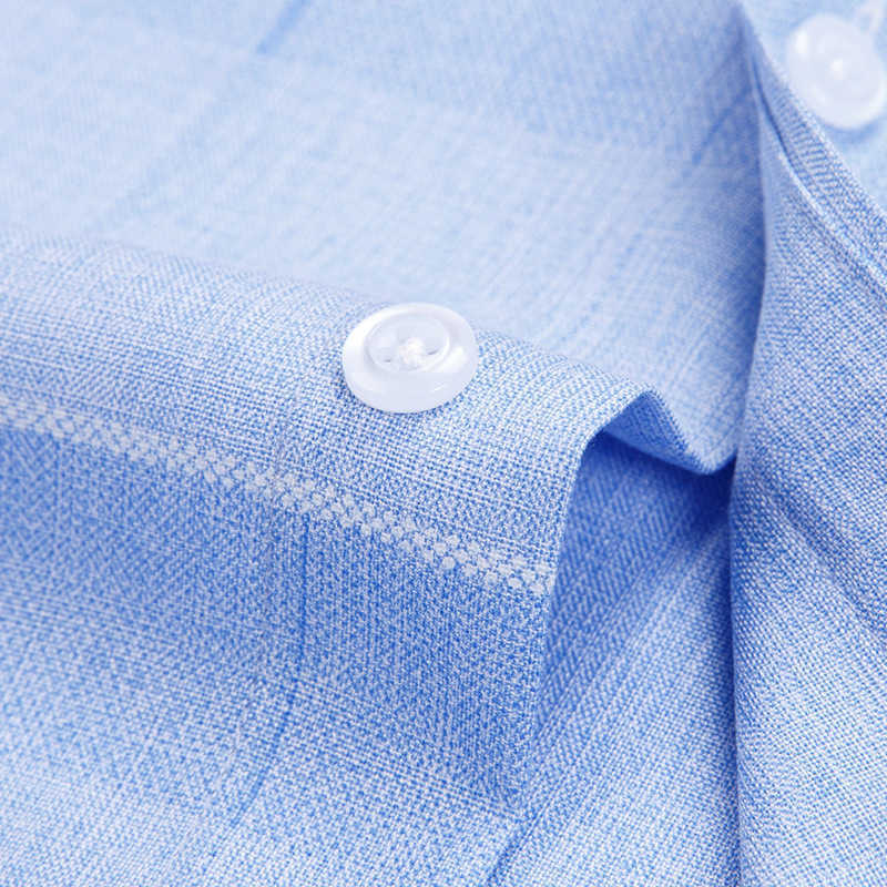 Men's Dress Shirts Quality Men's Short Sleeve Casual Shirt Summer Soft Button Down Collar Classic Style Male Man Plaids Shirts P230427