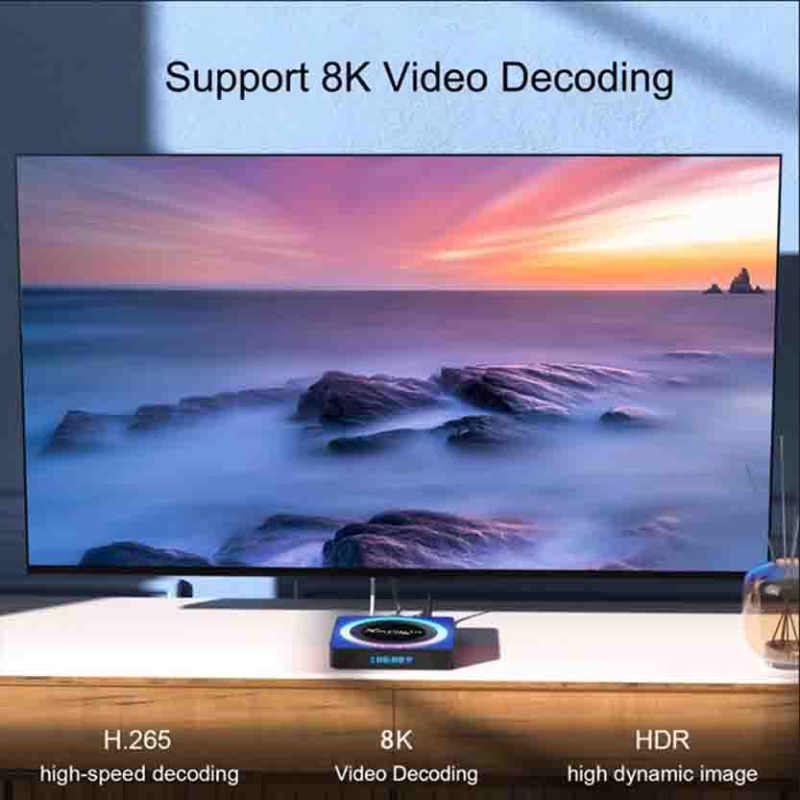 X88 Pro 13 Smart TV Box Android 13 TV Box 8K HD WiFiTOP Box BT5.0 RK3528 Czterordzeniowy 64-bitowy Cortex-A53 MALI450