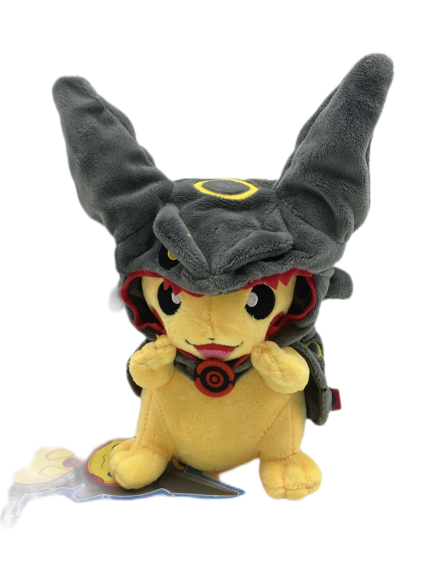 Versione XY Spitfire Dragon Piqiu bambola di peluche con giacca e cappello da travestimento