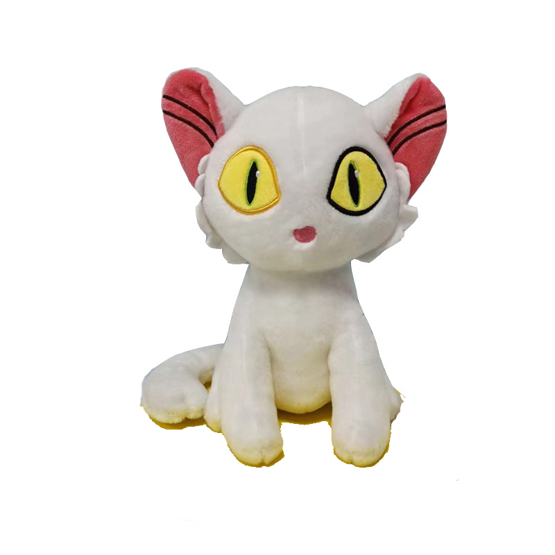 Tillverkare grossist 3 stilar av 24 cm Suzume nr Tojimari Bell Bud Tour Plush Toys Cartoon Animation Film och TV som omger kattdockor för barns gåvor