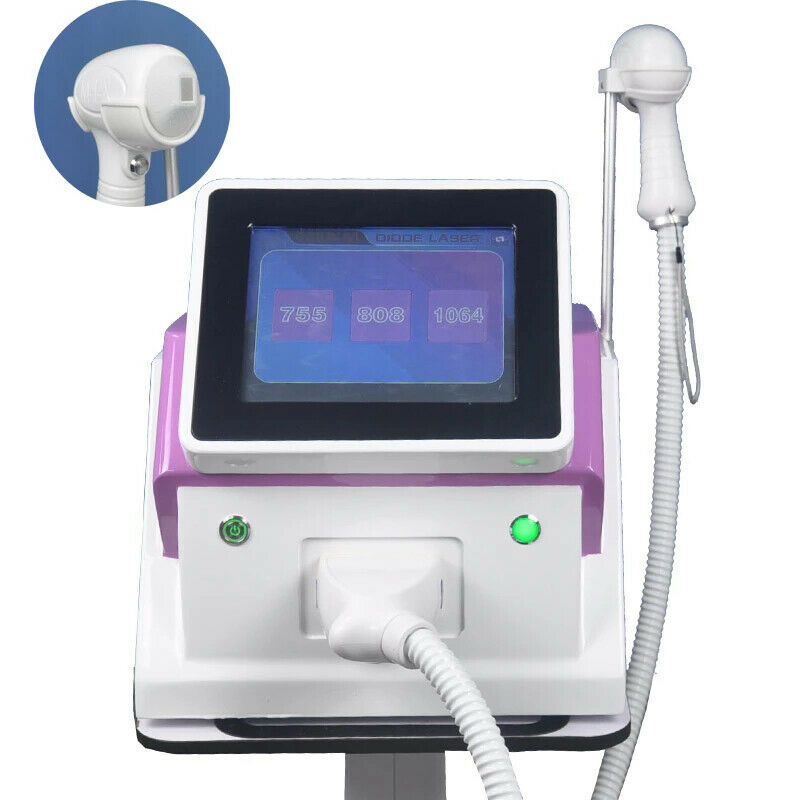 Portable 808nm Diode Laser Épilation permanente Machine 808nm 755nm 1064nm 3 longueurs d'onde Indolore Enlever les poils du corps Rajeunissement de la peau Depilacion Épilateur