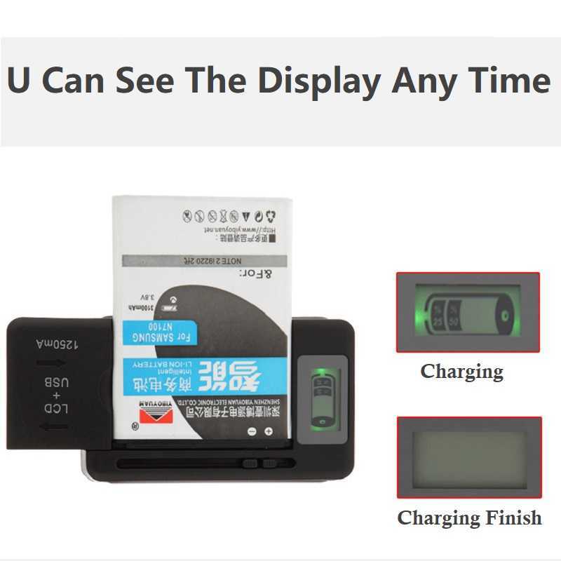 Nouveau panneau de configuration intégré du chargeur mobile 2021 dans l'indicateur d'écran du port USB TV LCD pour la charge de téléphone mobile