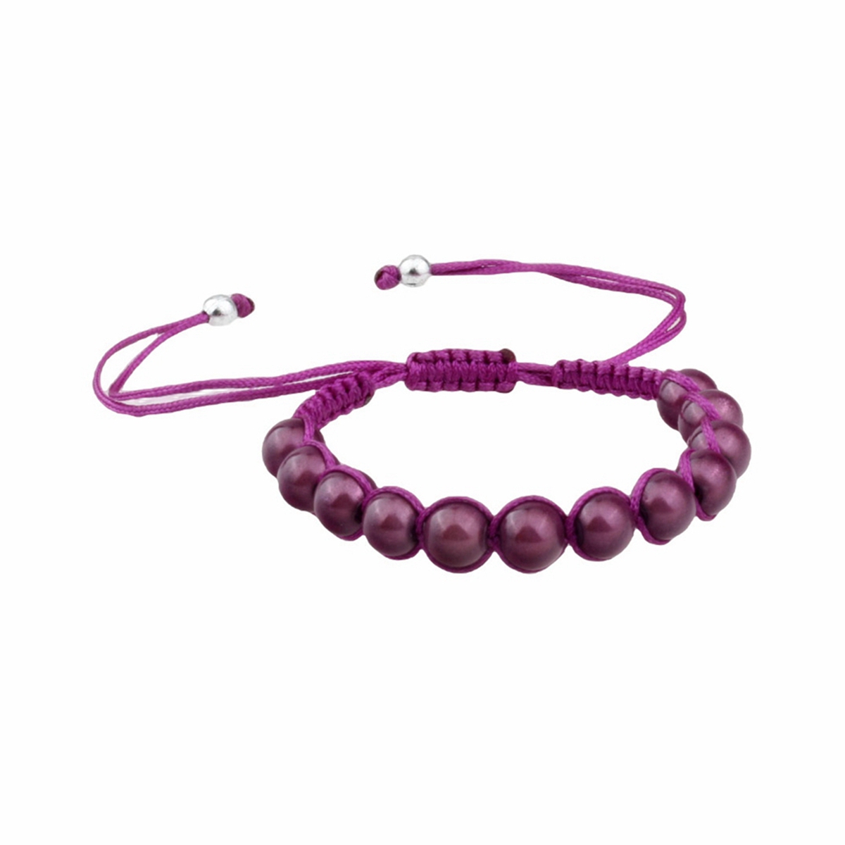 10 pièces nouveau mode rond acrylique perlé tissage Bracelet pour femmes bijoux cadeaux
