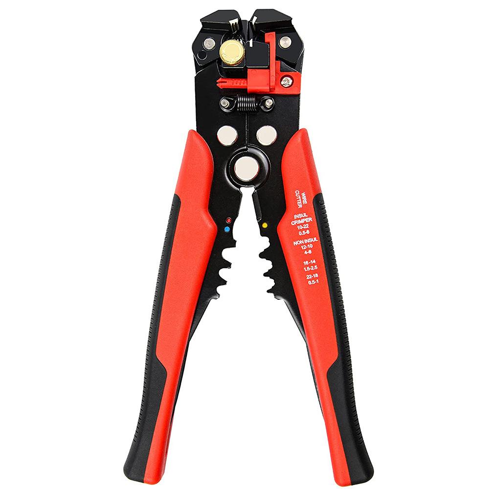 Tang atacado crimper cortador de cabo automático descascador de fio multifuncional ferramentas de descascamento alicate terminal 0.26.0mm2 ferramenta