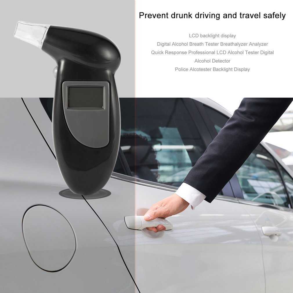 Car New Advanced Background Testing Equipment, Digital Alcohol Rate, Digital Alcohol Breathing, and Lcd Ground Light Meter