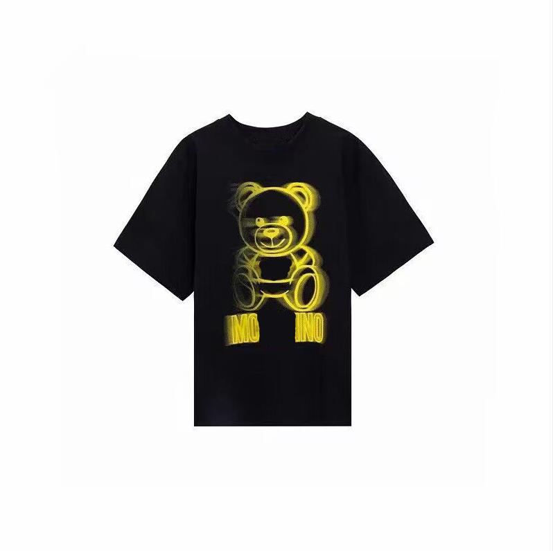 Summer Boys Girls Brand T-shirts Cartoon Bear Kids T-shirt z krótkim rękawem bawełniane listy dzieci