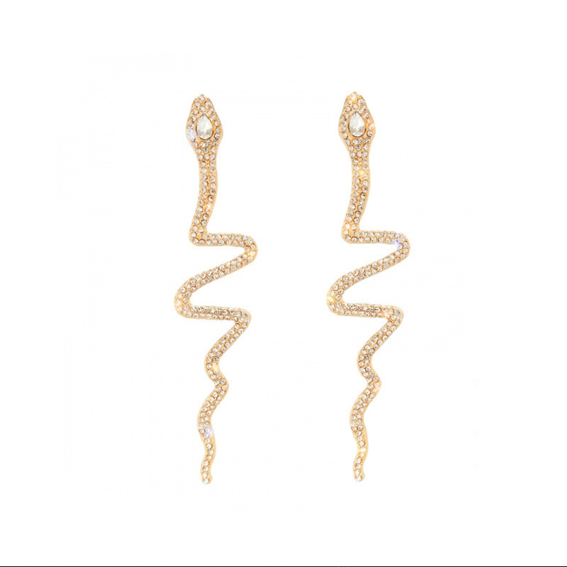 À la mode Vintage gros serpent forme oreille goujons pour femmes fille rétro goutte boucles d'oreilles mignon petit objet boucle d'oreille bijoux fête cadeaux