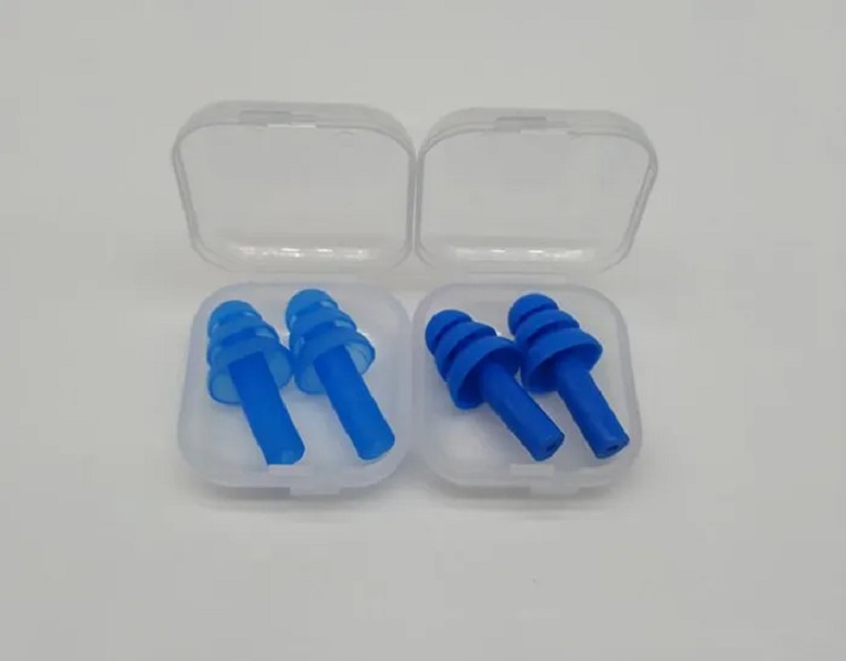 Silicone Earplugs Swimmers Soft and Flexible Ear Plugs for travelling sleeping reduce noise Ear plug 