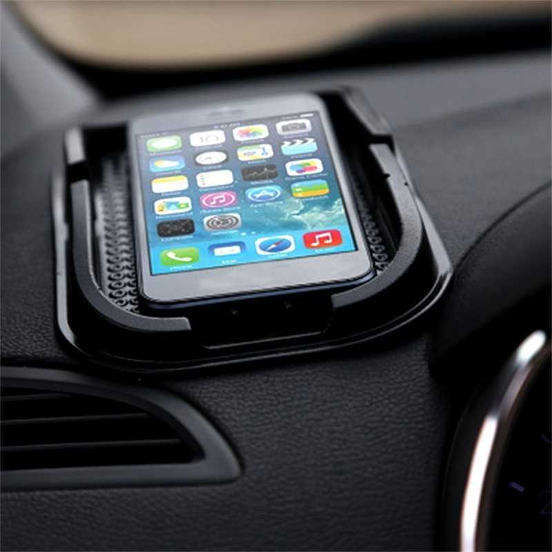 New Car Dashboard Sticky Non Slip Mat Mobile Phone Holder Anti-Slip Dashboard Mat Anti Skid Grip Mount Key Holder