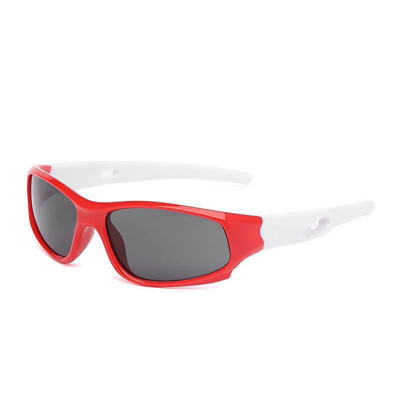 Lunettes de plein air Enfants garçon lunettes de soleil de sport tr90 cool lunettes de soleil en plein air lunettes de protection uv balance masques de voiture enfants P230505