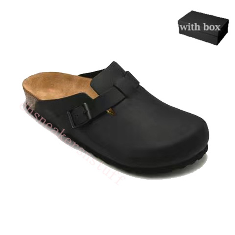 New Germany Arizona Designer Slippers Mens Women Brown Microfiber Birko-Flor Sliders Boston Soft Mules Footbed Clogs Indoor Pantoufle Flip Flop Sandals Shoes