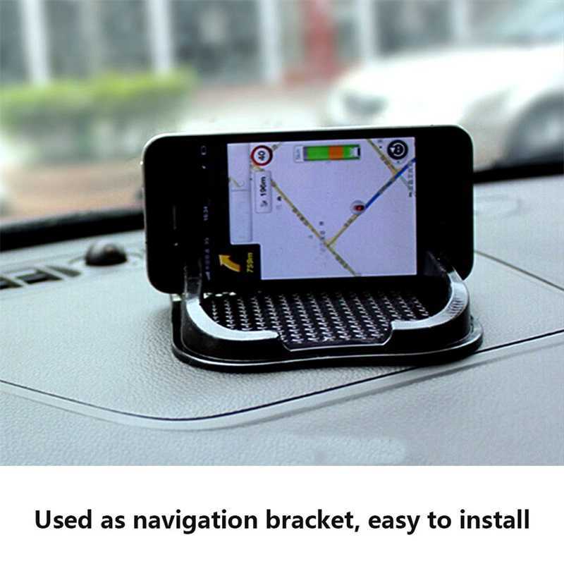 New Car Dashboard Sticky Non Slip Mat Mobile Phone Holder Anti-Slip Dashboard Mat Anti Skid Grip Mount Key Holder