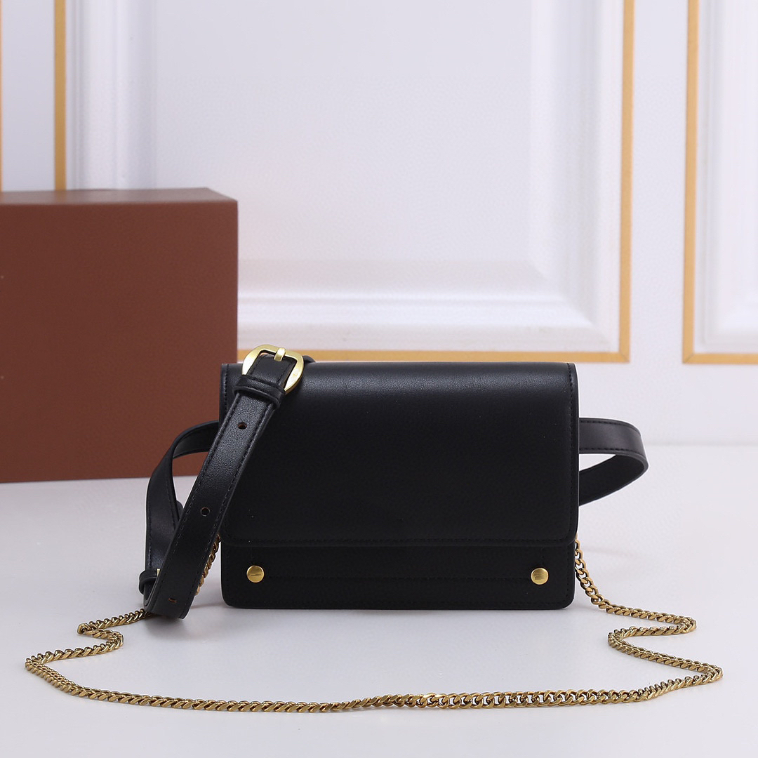 10A Fashion TO Timeless Leather Quilted Shoulder Bag for Women's Classic Flip Bag Metal Chain Shoulder Strap Mailman Bag Designer ID luxury_bag1588