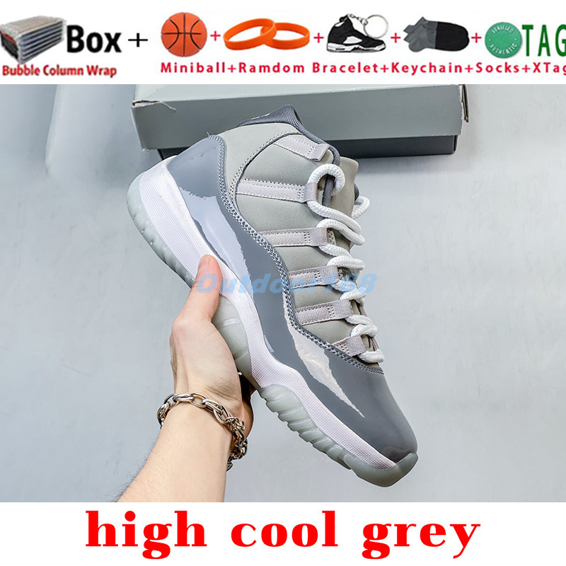 With box 11 basketball shoes Jumpman 11s men women Sneakers DMP 2023 Gamma Blue Low Cement Cool Grey Cherry Yellow Snakeskin Midnight Navy 72-10 Bred Trainers