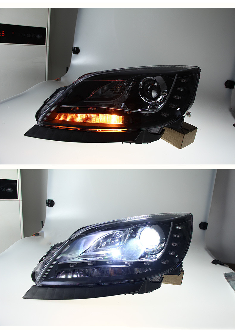 Dla Buick Excelle GT Reflights 2009-2014 LED Reflight DRL HID Lampa głowa BI XENON PORITTORES