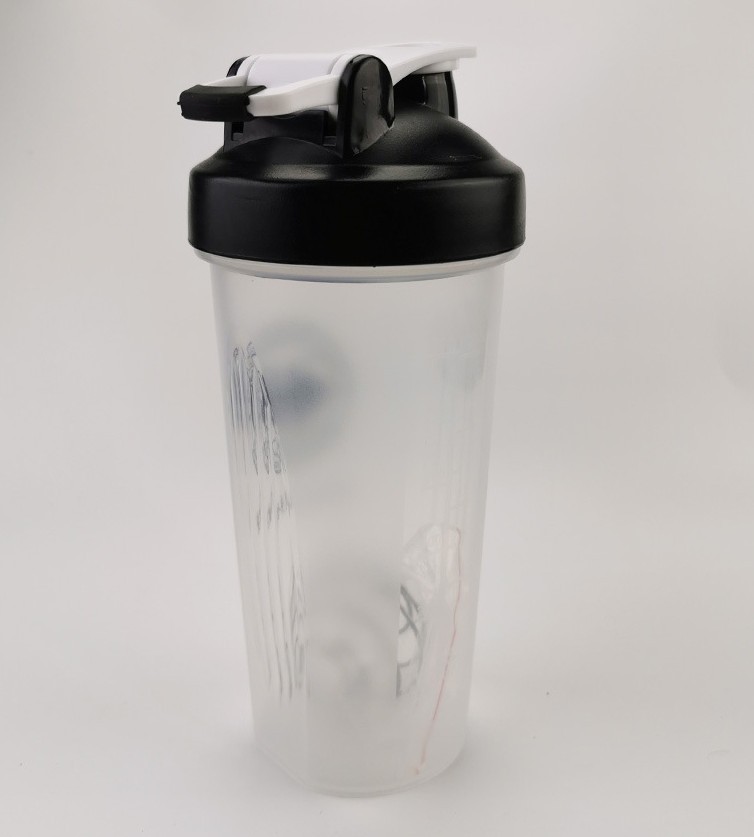 le moins cher ! Gobelets maigres de 20 oz en plastique Shake Cup Sports Water Cup Protein Powder Shake Cup L01